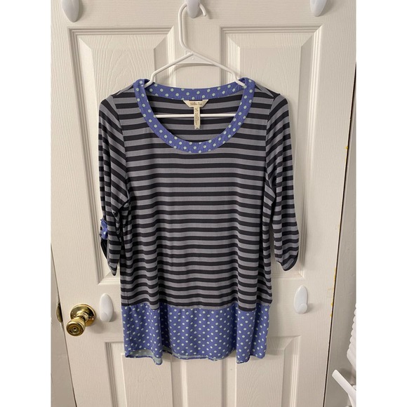 Matlida Jane Womens 3/4 sleeve Top Size M - Picture 1 of 5